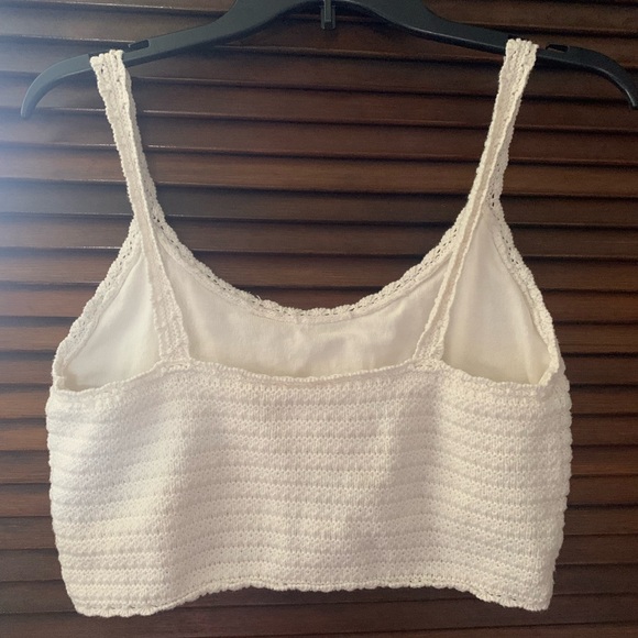 Crochet crop cami bralette - Picture 6 of 10